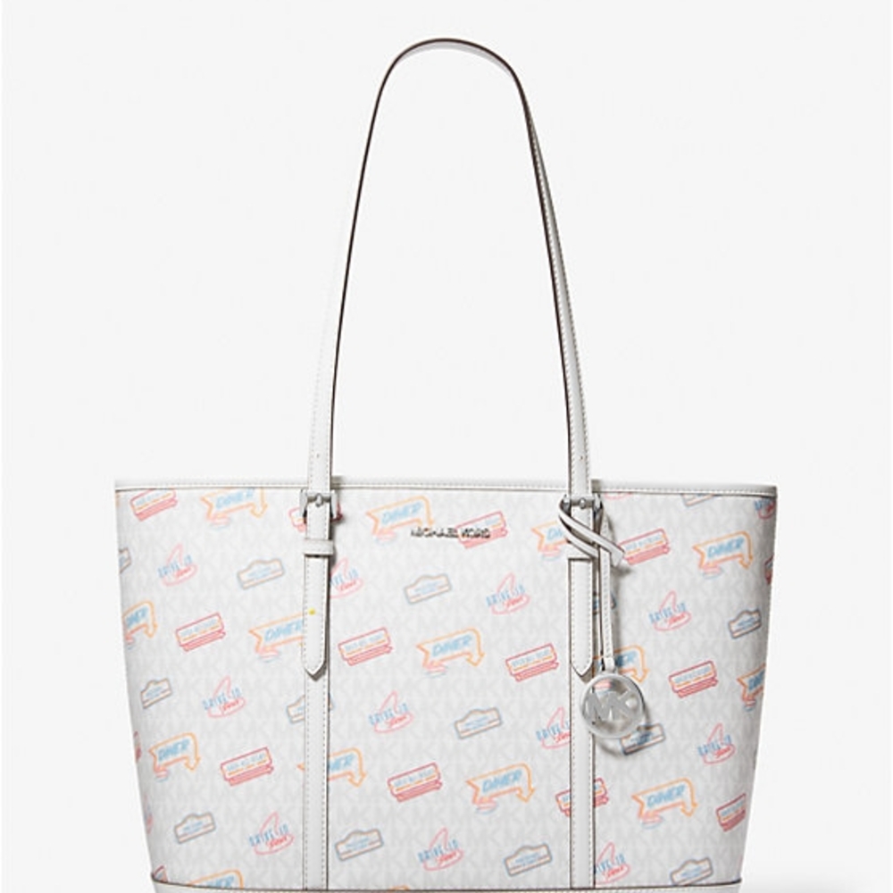 Michael Kors Multicolor Logo Tote